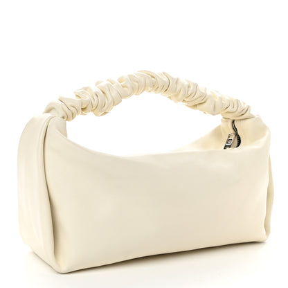 Alexander Wang Lambskin Mini Scrunchie Bag White 2 of 7