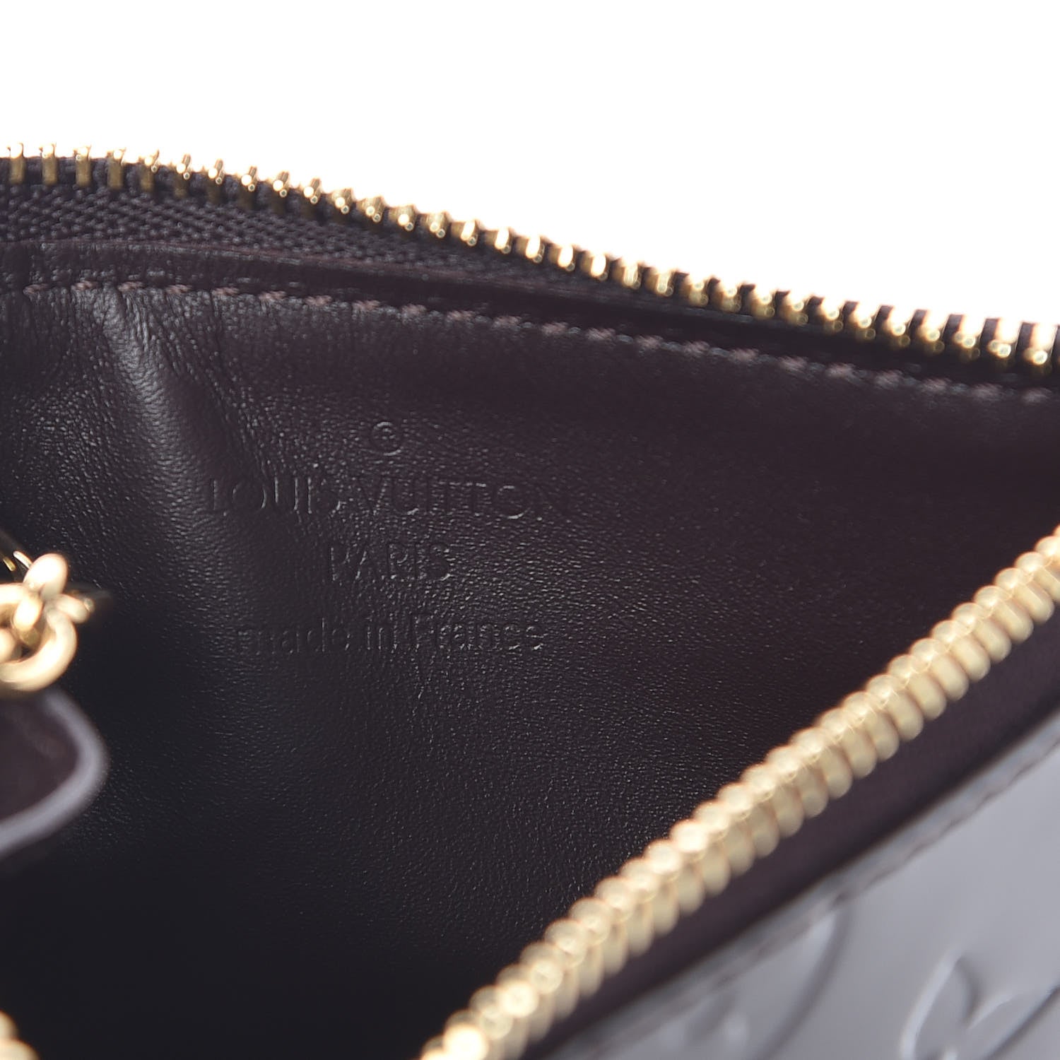 Louis Vuitton Vernis Key Pouch NM Amarante 6 of 8