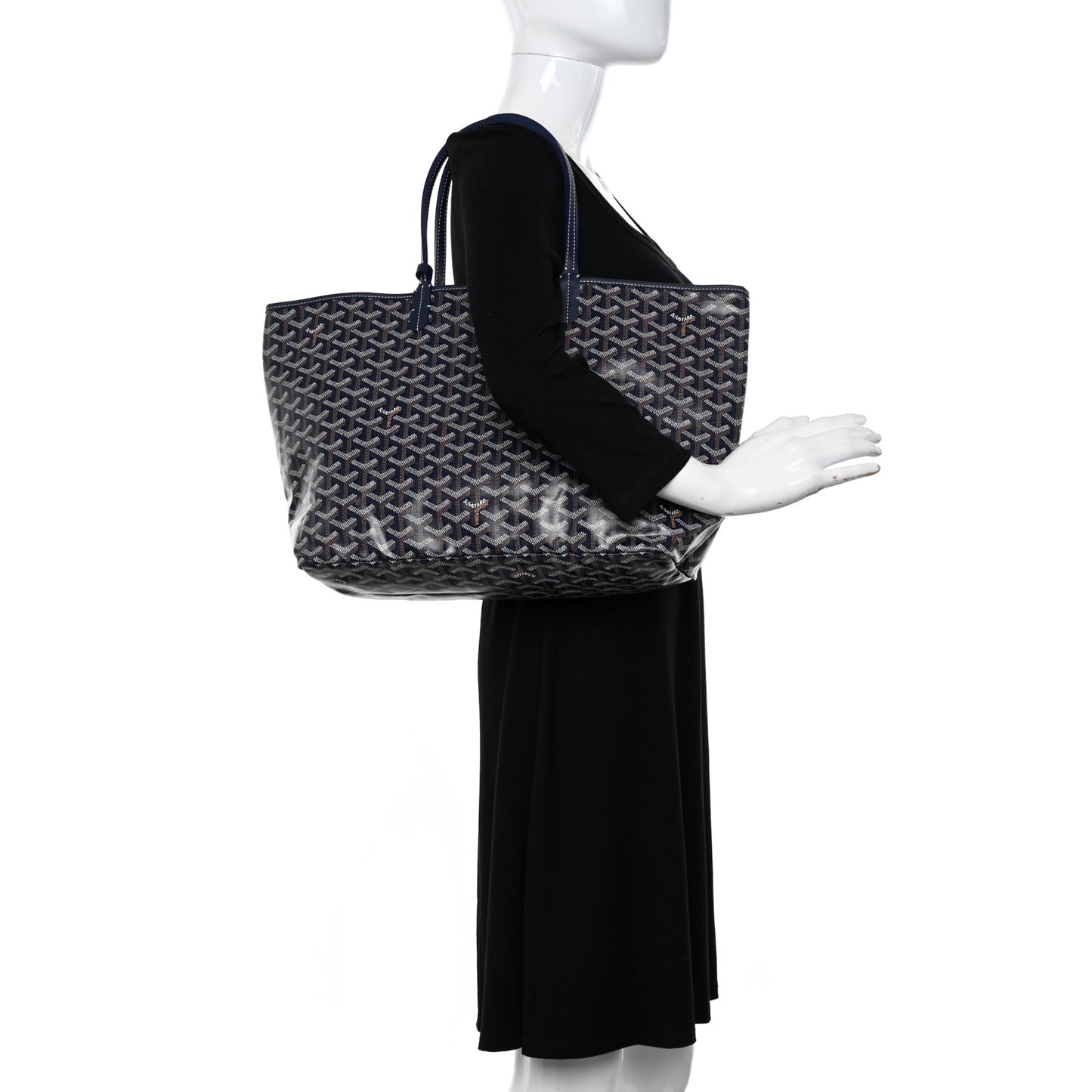 Goyardine Saint Louis PM Navy