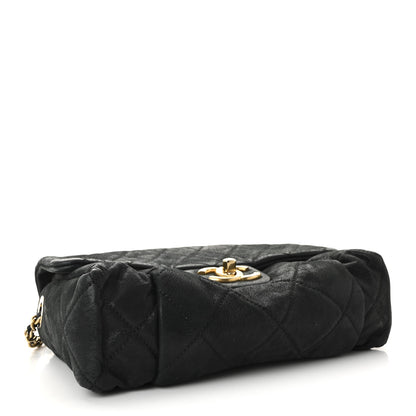 Chanel Iridescent Calfskin Quilted Small Chic Quilt Flap Black 4 of 11