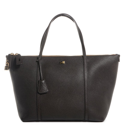Dolce & Gabbana Vitello Alpaca Miss Escape Tote Cacao 1 of 7