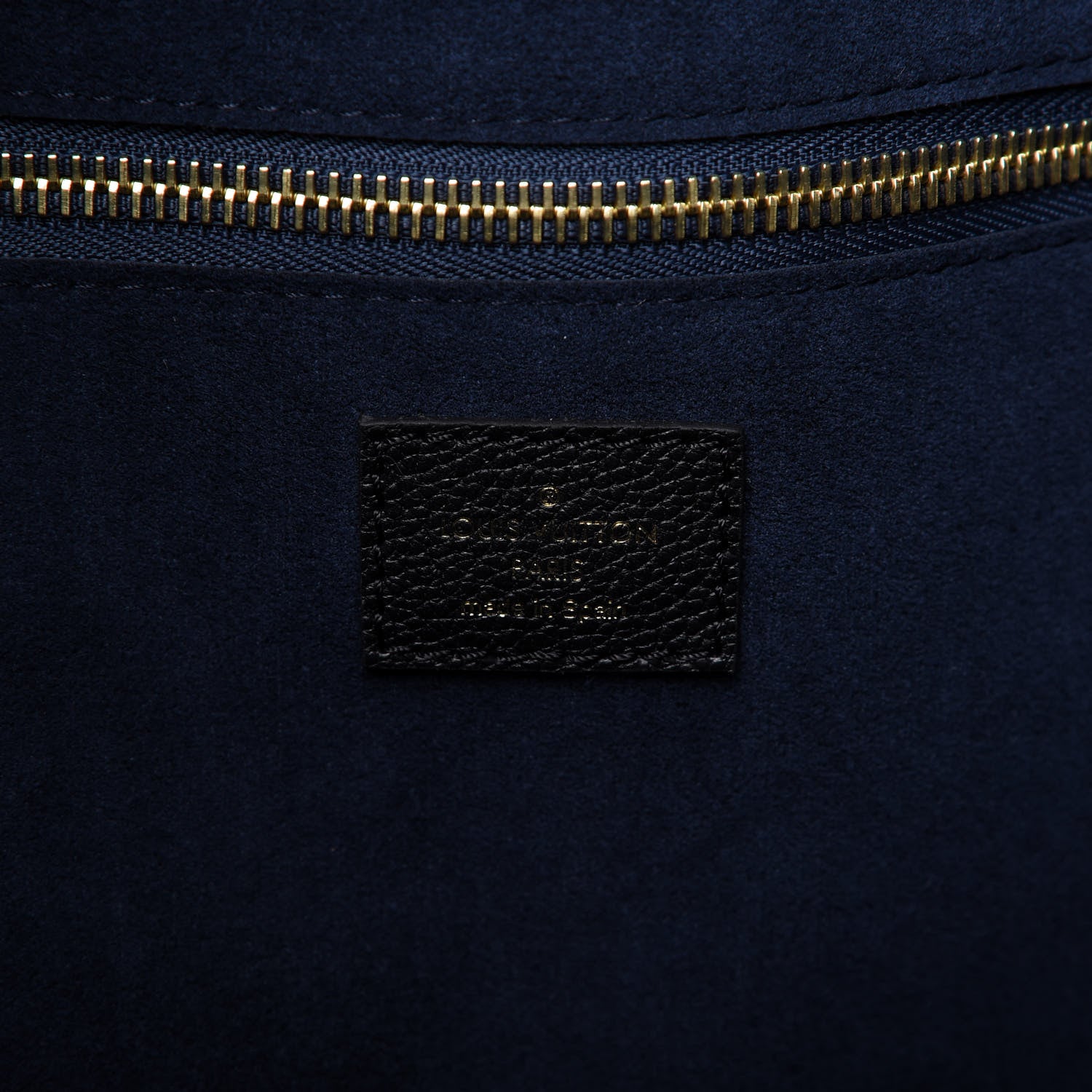 Louis Vuitton Empreinte Monogram Giant Neverfull MM Black 8 of 8