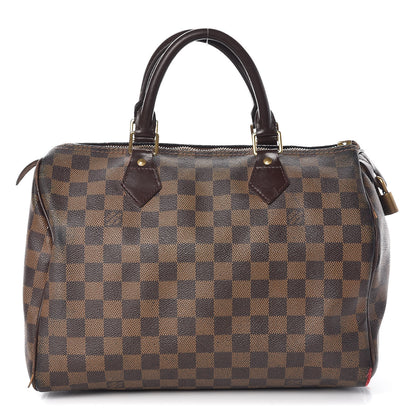 Louis Vuitton Damier Ebene Speedy 30 1 of 19