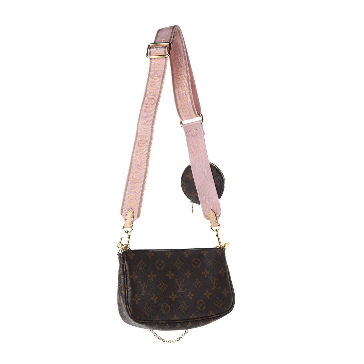 Monogram Multi Pochette Accessories Rose Clair