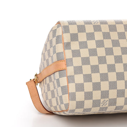 Louis Vuitton Damier Azur Speedy Bandouliere 30 8 of 11