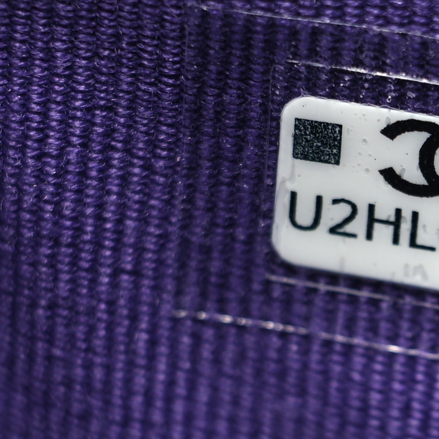 Chanel Caviar Quilted Medium Flap Wallet Purple 9 of 11