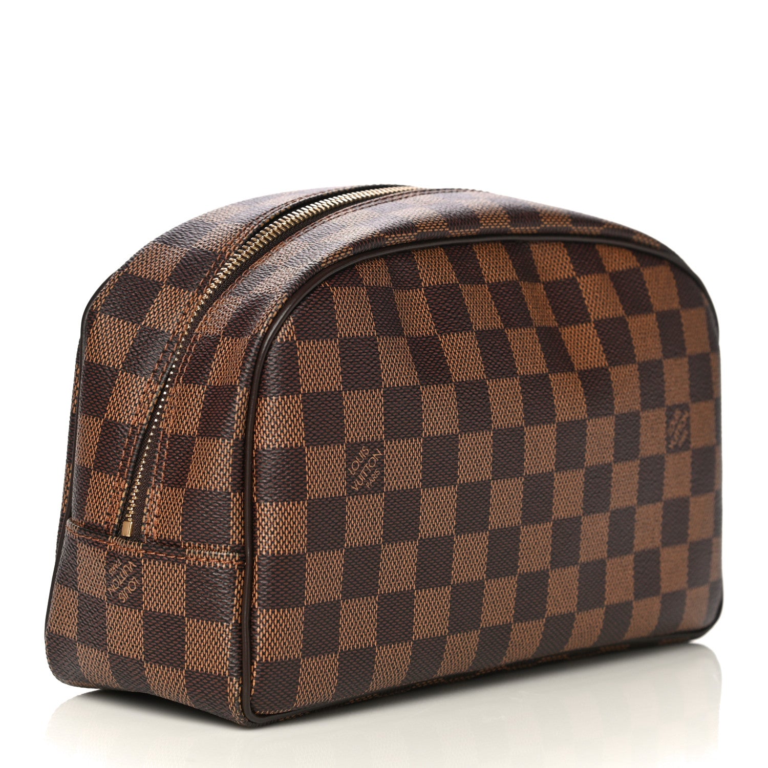 Louis Vuitton Damier Ebene Toiletry Bag 25 3 of 10