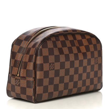 Louis Vuitton Damier Ebene Toiletry Bag 25 3 of 10