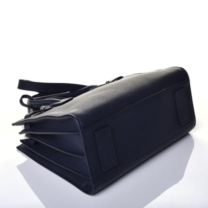 Saint Laurent Grained Calfskin Baby Supple Sac De Jour Navy 7 of 8