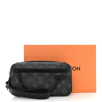 Louis Vuitton Monogram Eclipse Pochette Volga 10 of 10