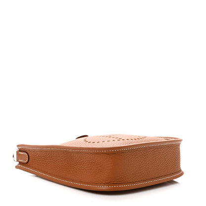 Hermes Taurillon Clemence Evelyne TPM Gold 4 of 9