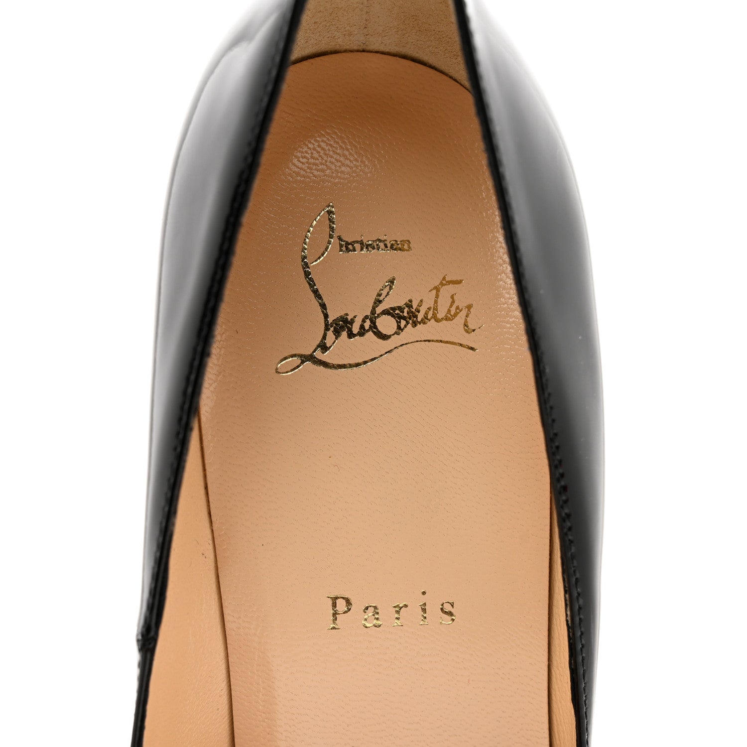 Christian Louboutin Patent Pigalle Plato 120 Pumps 37.5 Black 7 of 8