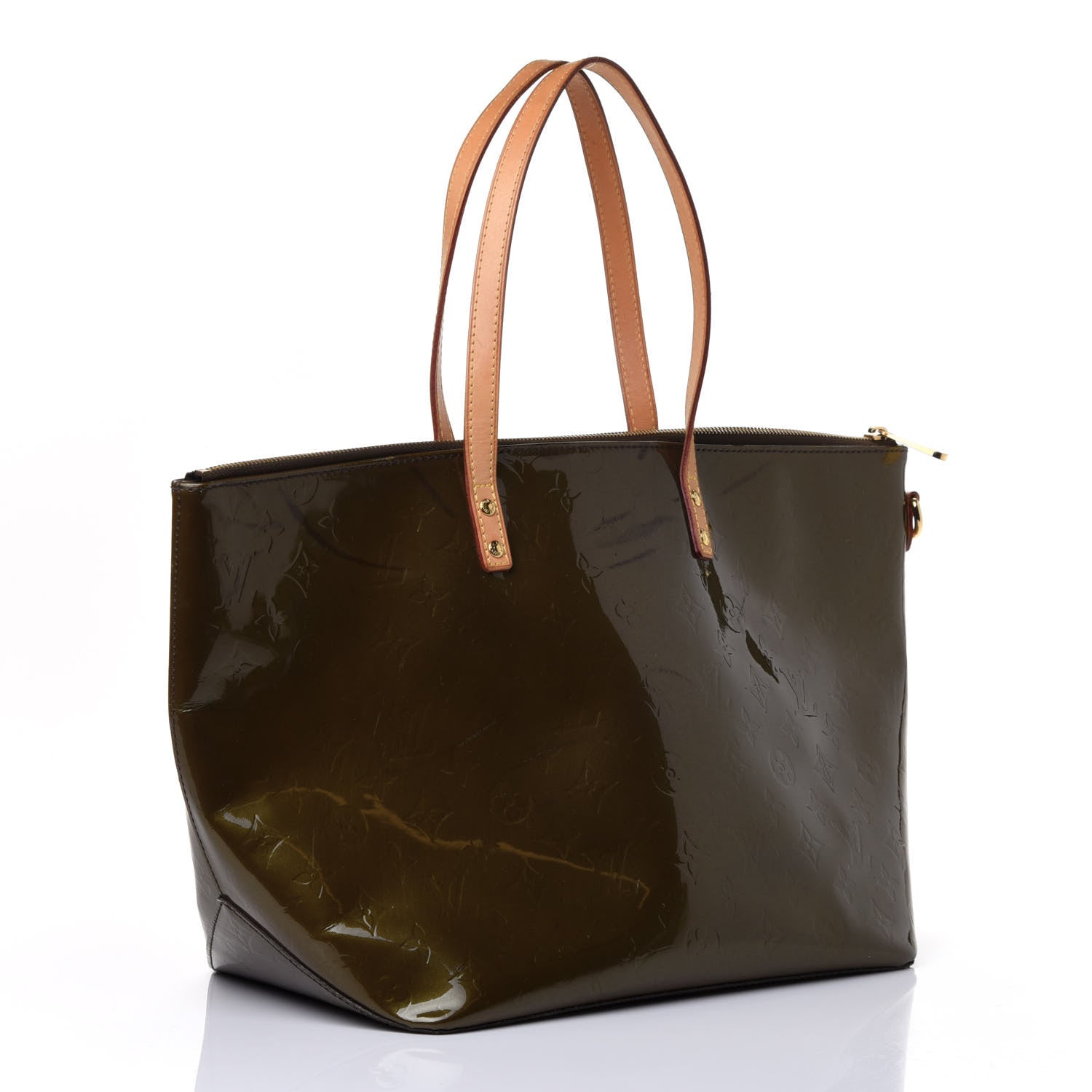 Louis Vuitton Vernis Bellevue GM Vert Bronze 2 of 5