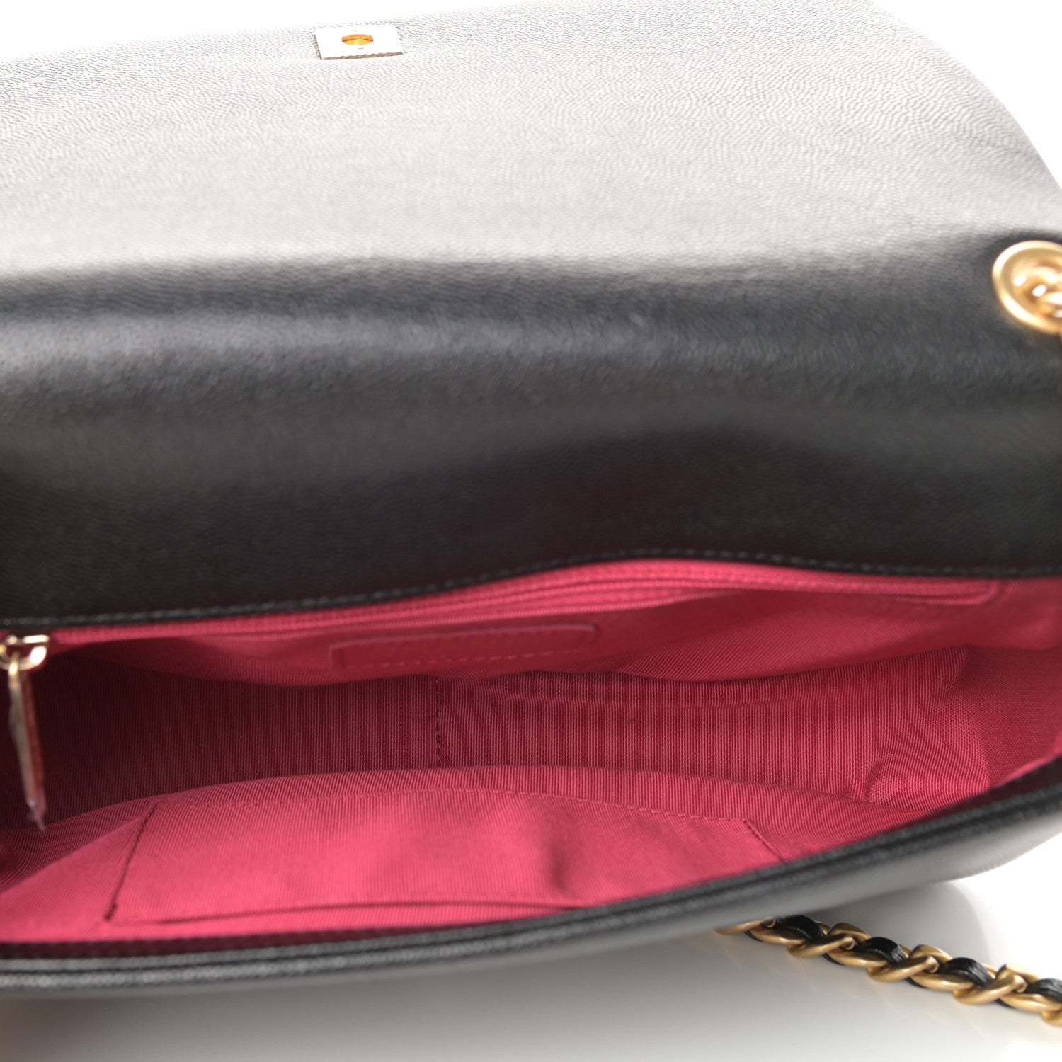 Chanel Caviar Quilted Medium Fashion Therapy Flap Bag Black 5 of 11