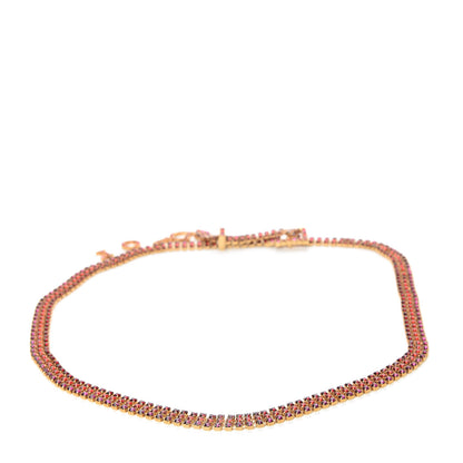 Christian Dior Crystal Charm Belt Multicolor 3 of 8