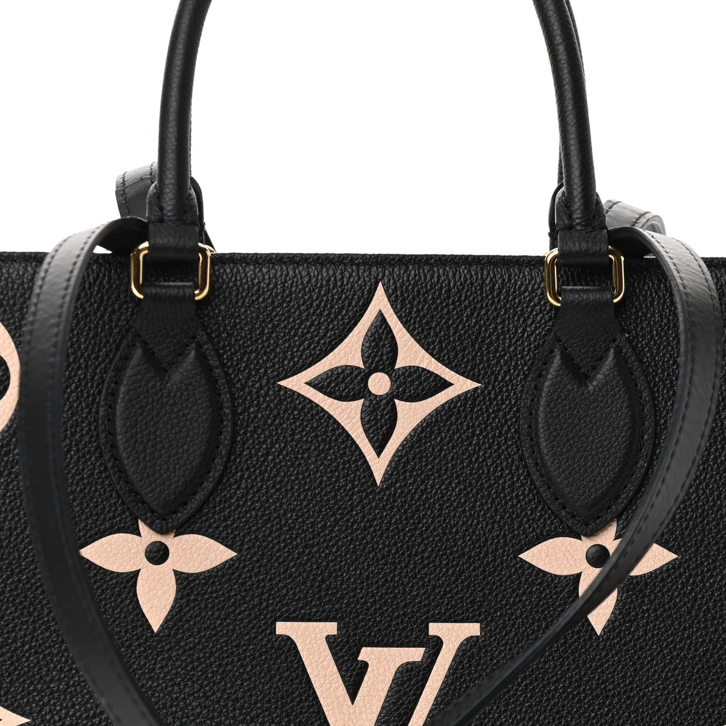 Empreinte Monogram Giant Onthego MM Black Beige