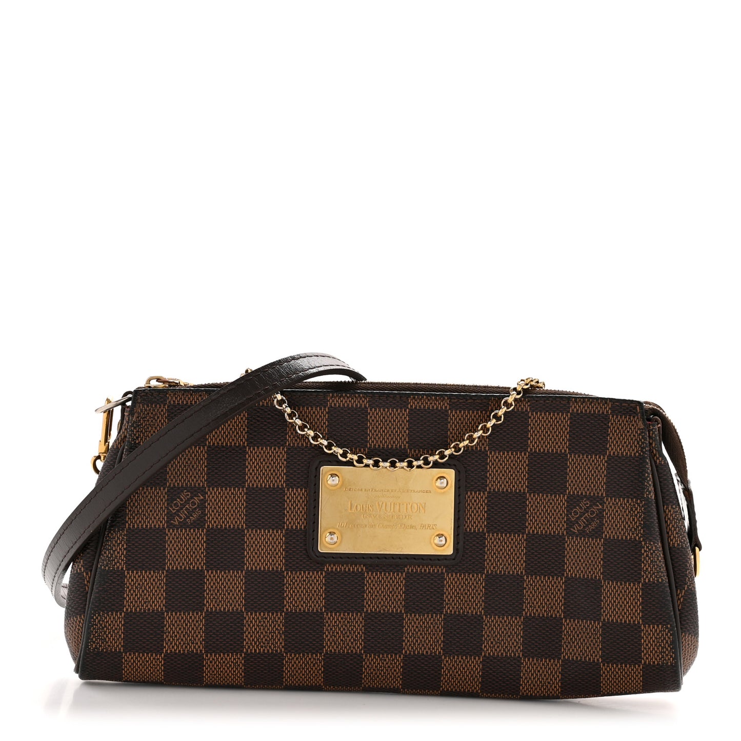Damier Ebene Eva Clutch