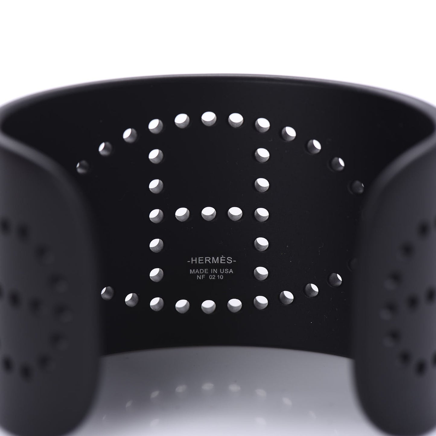 Aluminium Evelyne Sunset Cuff Bracelet T3 Black