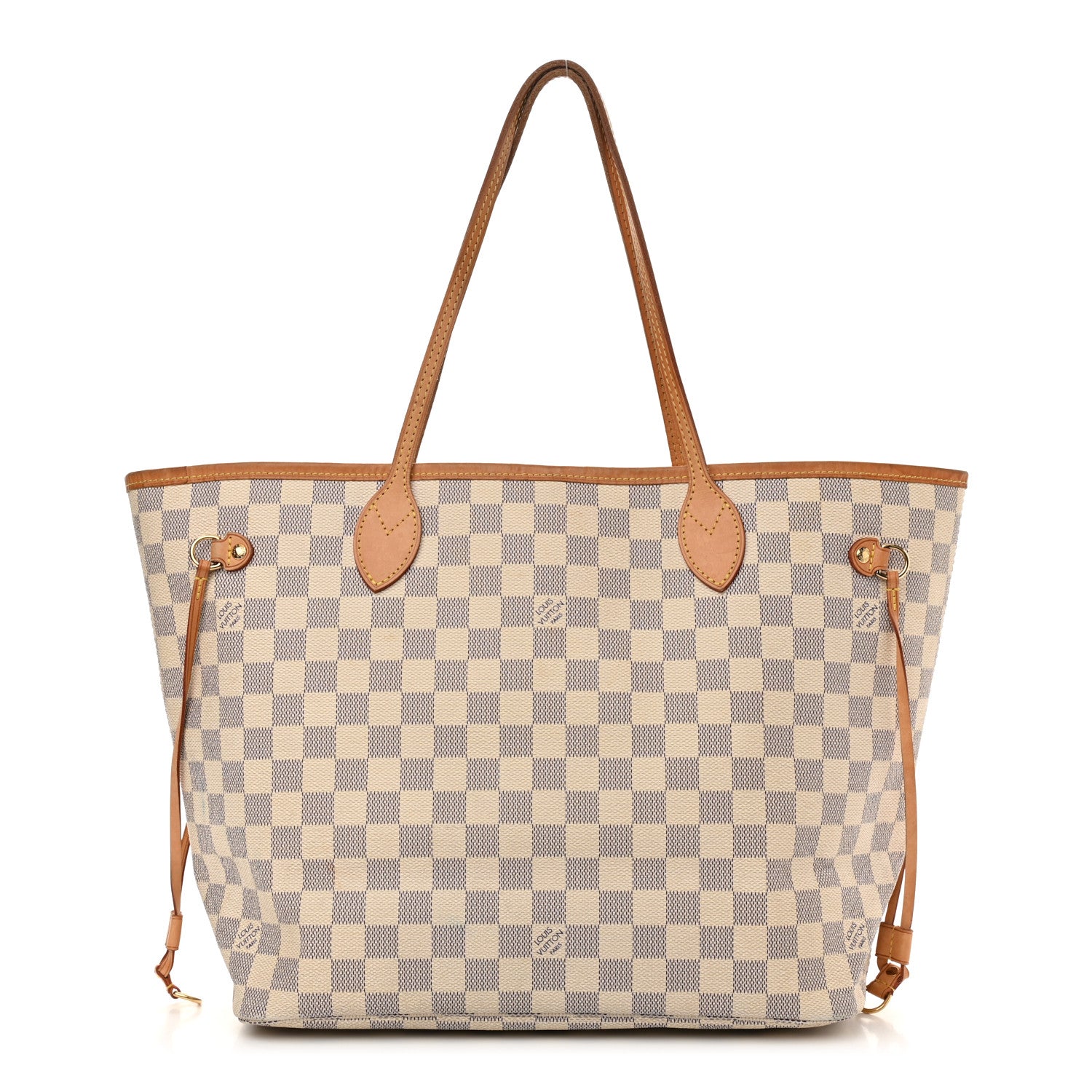 Louis Vuitton Damier Azur Neo Neverfull MM Rose Ballerine 1 of 14