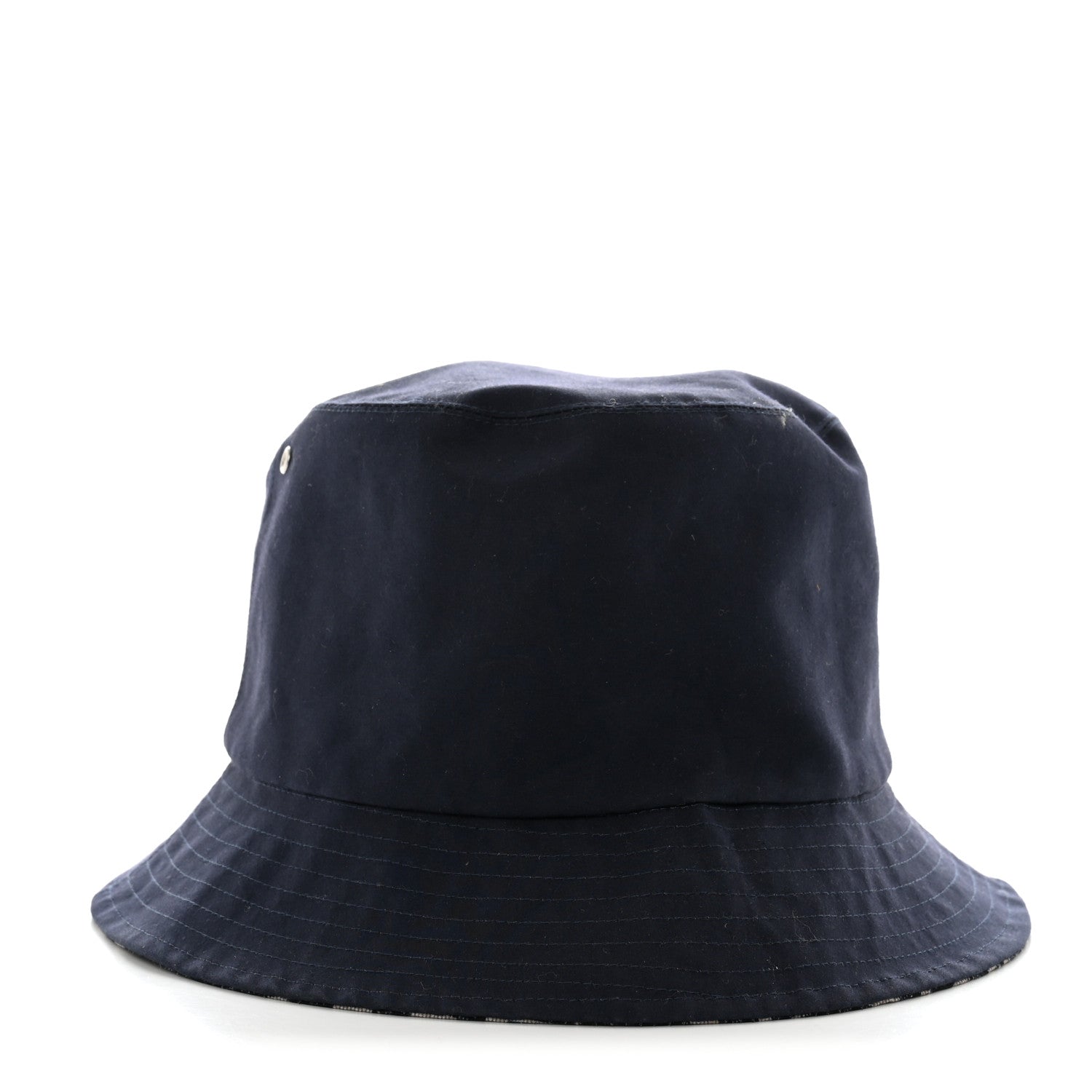 Christian Dior Oblique Reversible Teddy-D Brim Bucket Hat Blue 2 of 8