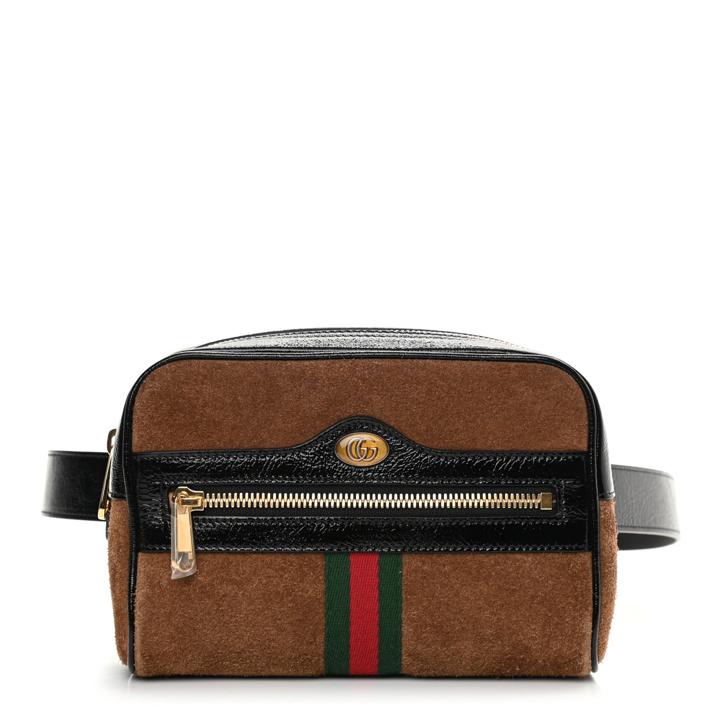 Suede Small Ophidia Belt Bag 95 38 Brown