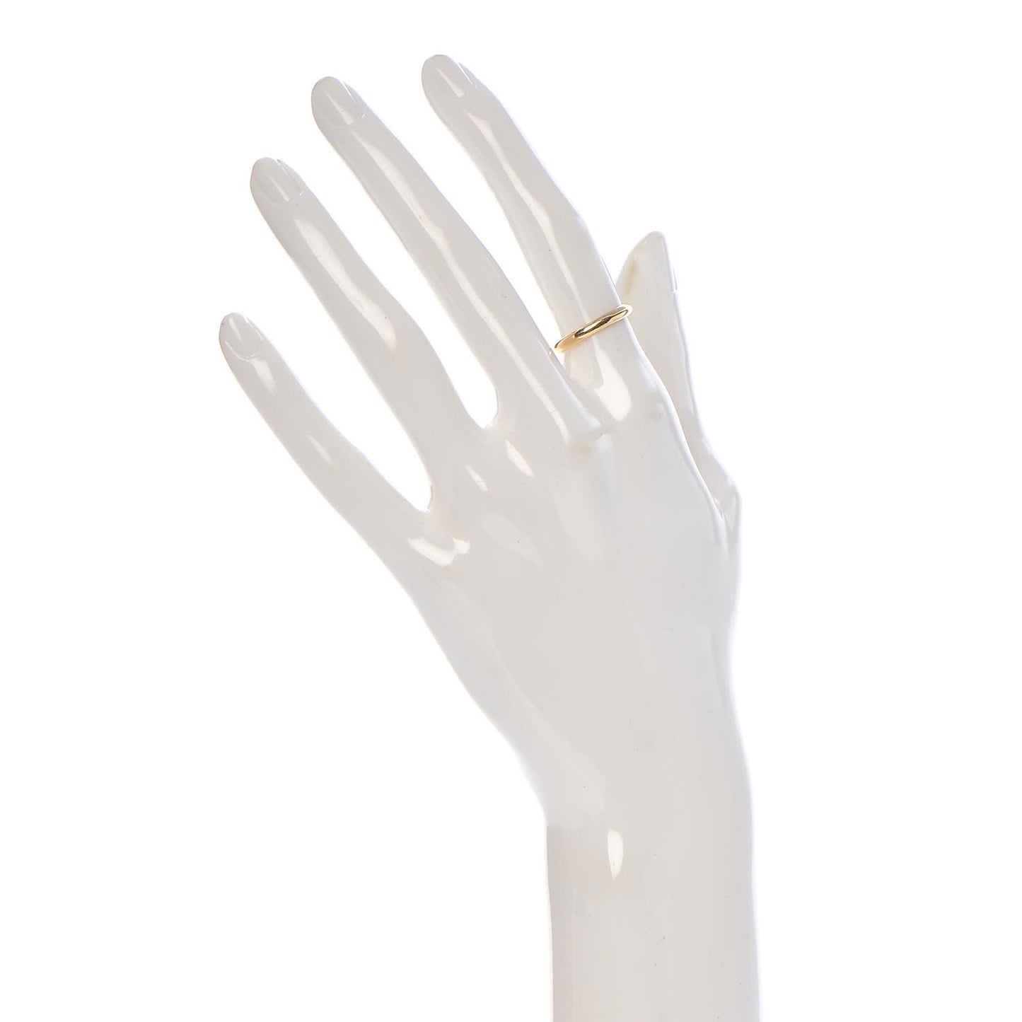 18K Yellow Gold Band Ring 50 5.25