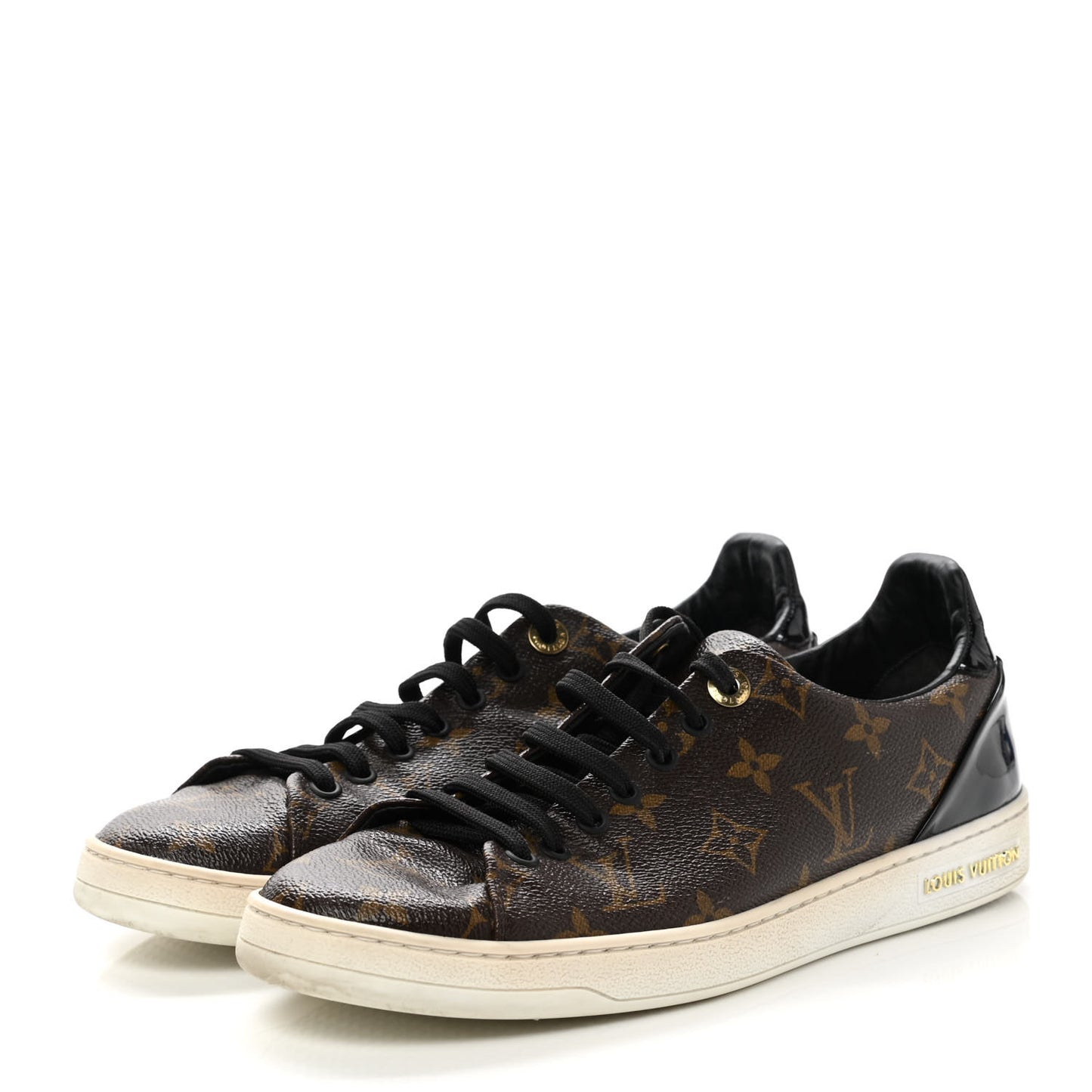 Patent Monogram Frontrow Sneakers 40