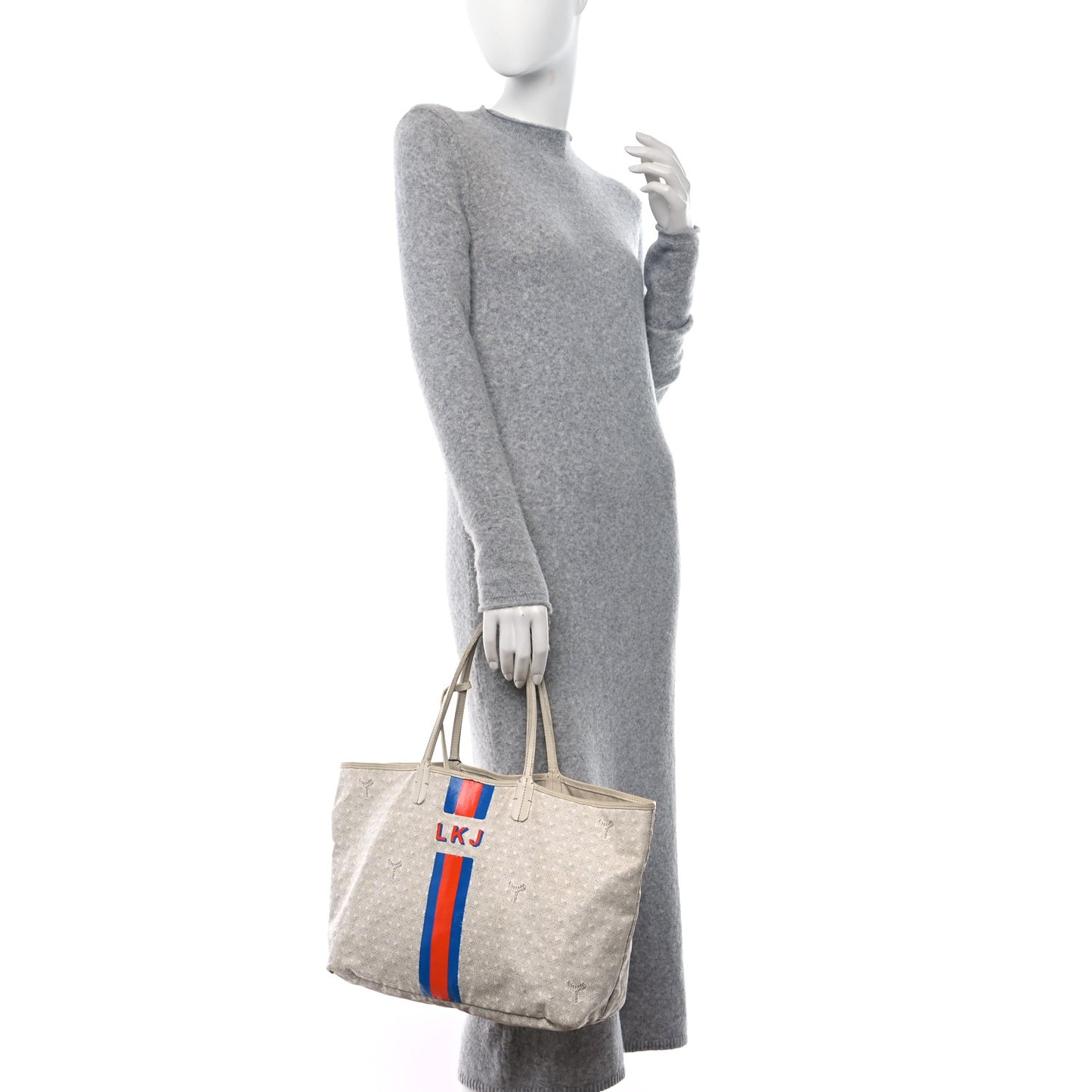 Goyardine Saint Louis PM White