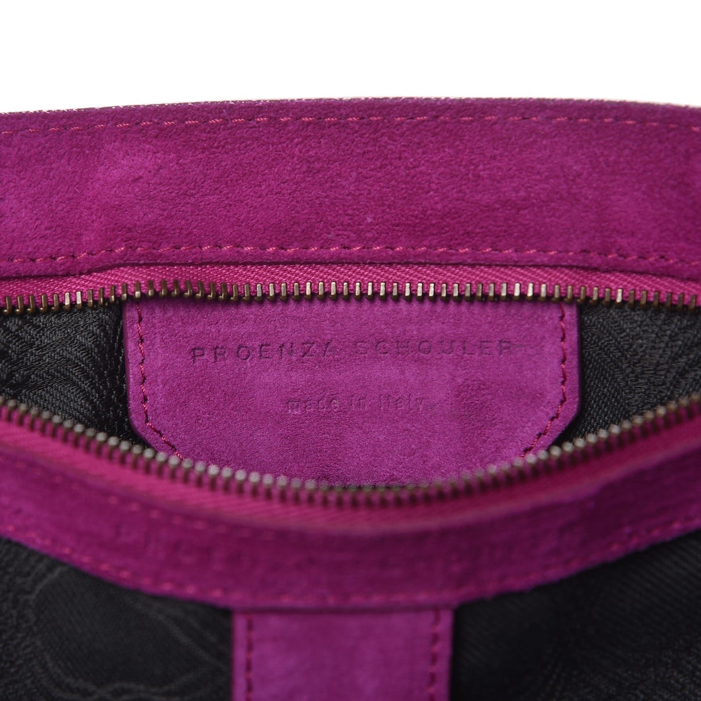 Suede Medium PS1 Satchel Grape