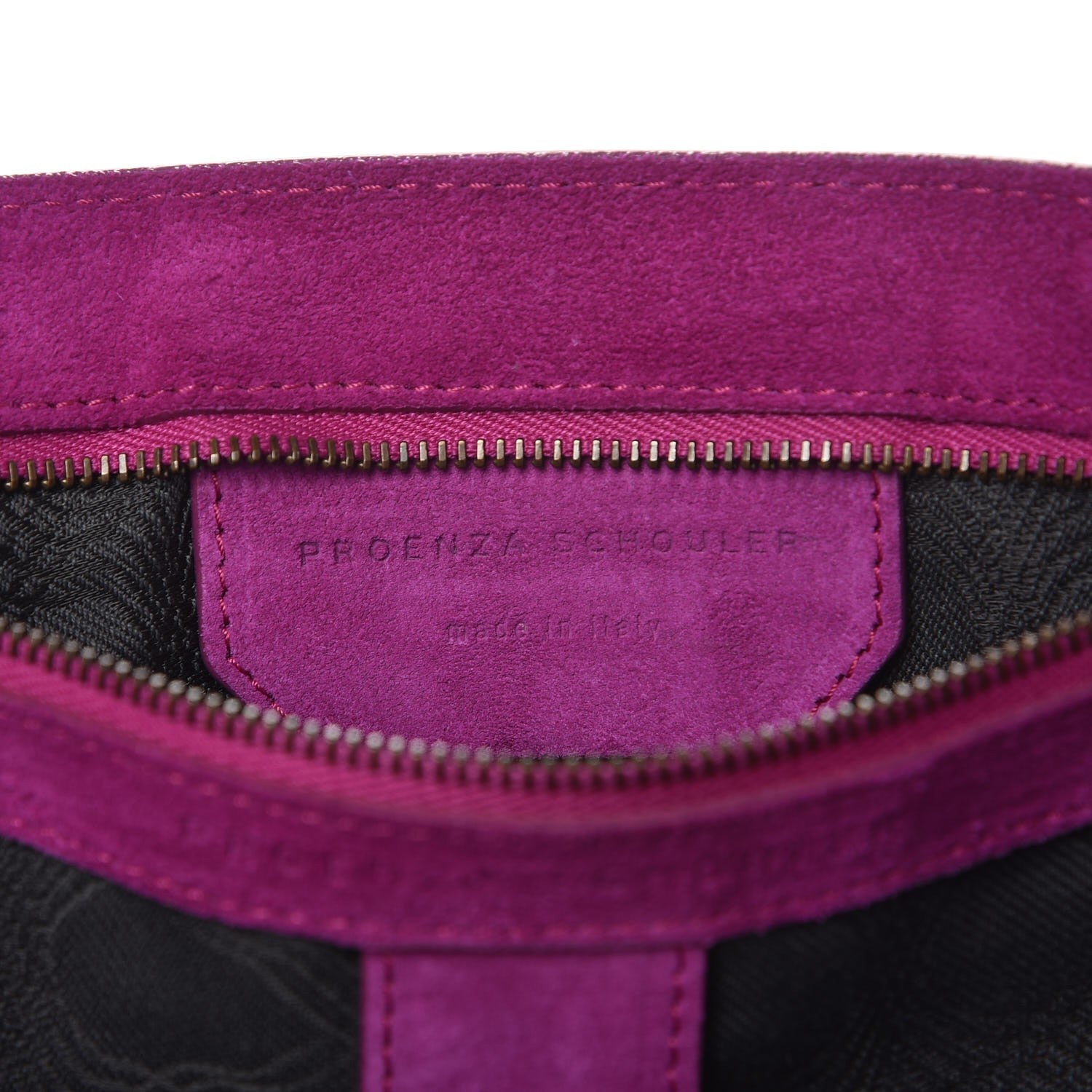 Proenza Schouler Suede Medium PS1 Satchel Grape 6 of 13