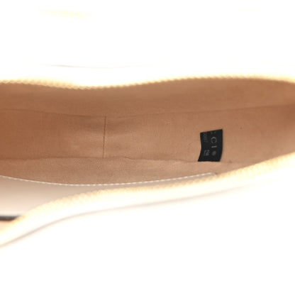 Gucci Calfskin Matelasse Diagonal Mini Interlocking G Heart Shoulder Bag Mystic White 5 of 10