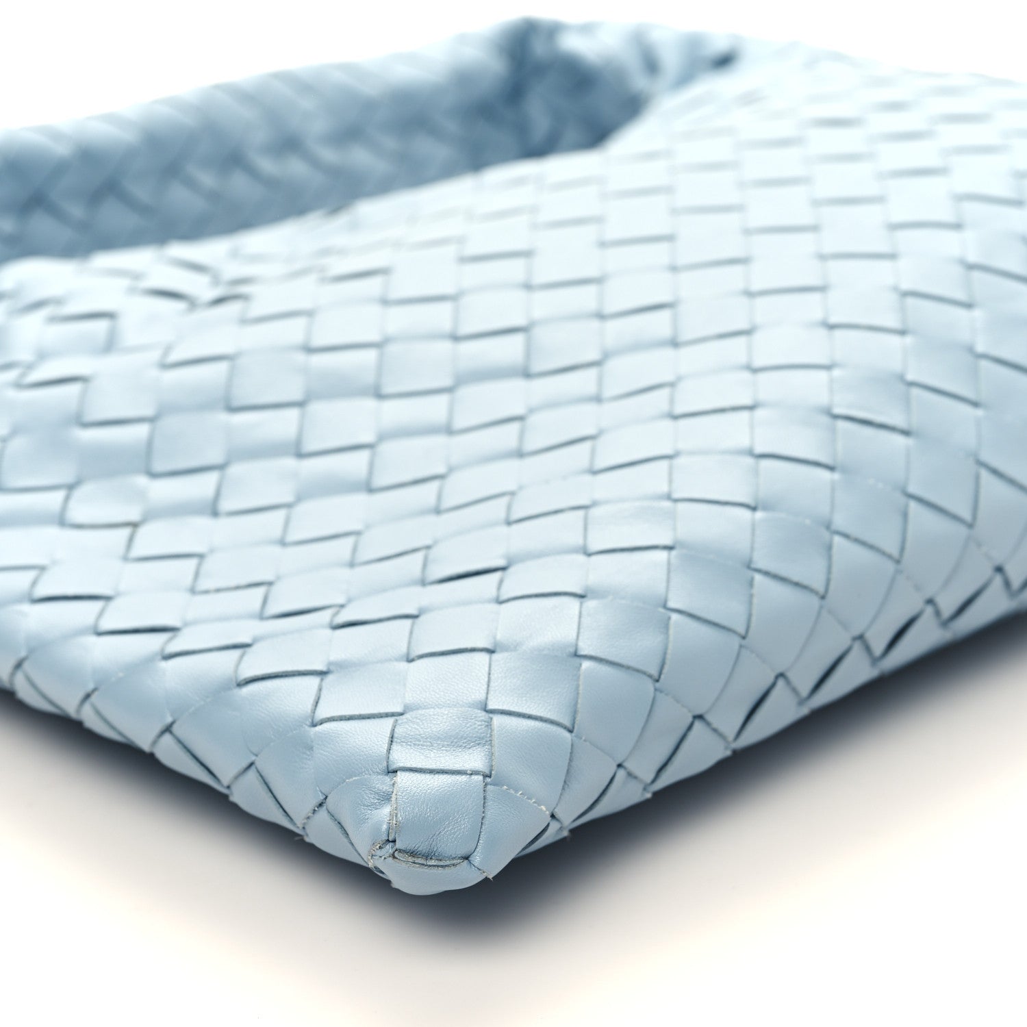 Bottega Veneta Calfskin Intrecciato Small Hop Ice 9 of 11