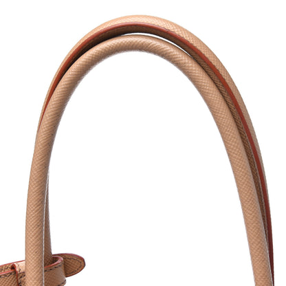 Prada Saffiano Cuir Medium Double Bag Noisette Papaya 47 of 47