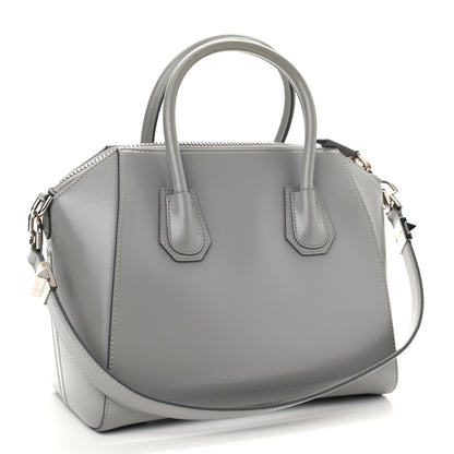Givenchy Shiny Lord Calfskin Small Antigona Pearl Grey 3 of 12