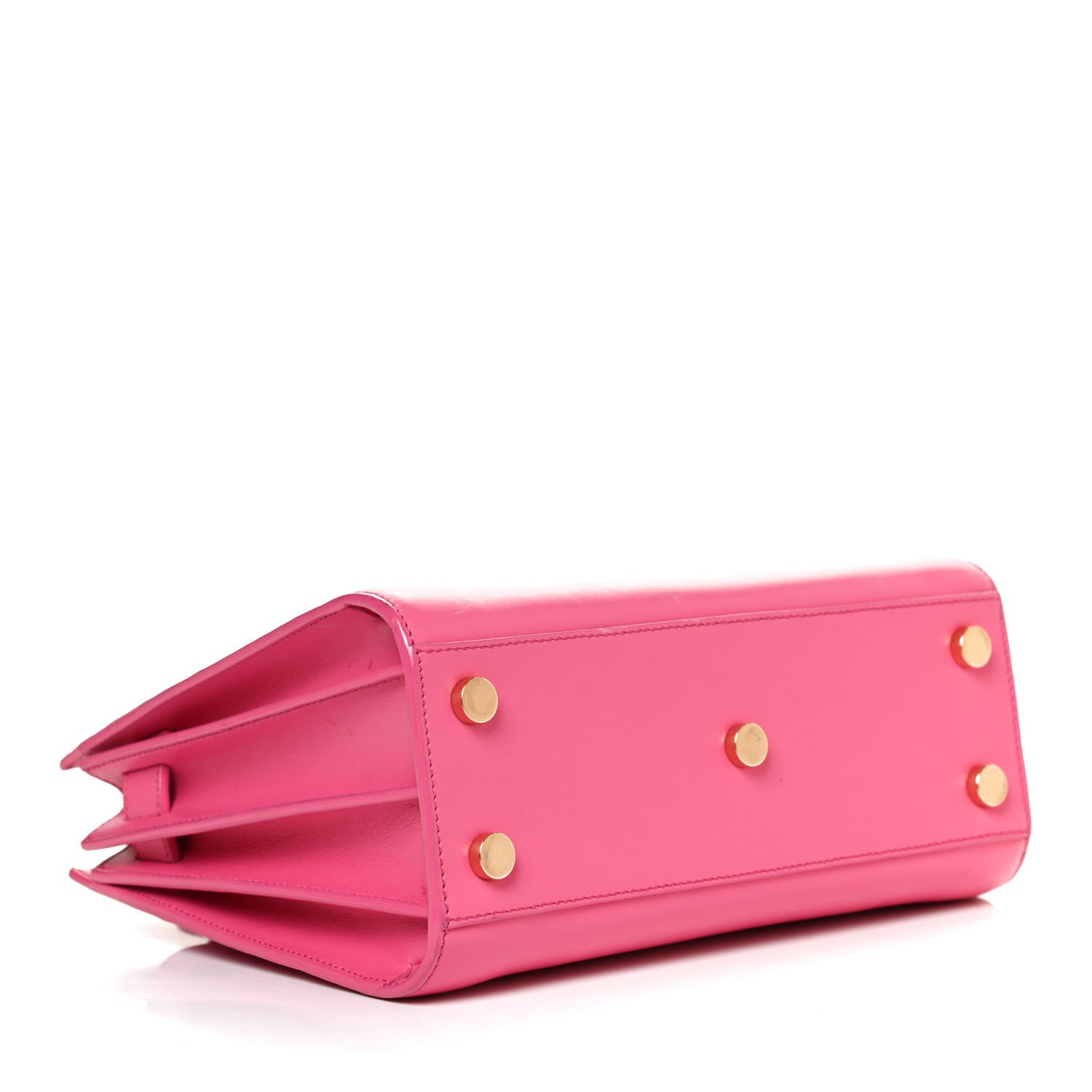 Saint Laurent Calfskin Nano Sac De Jour Lipstick Fuchsia 4 of 15