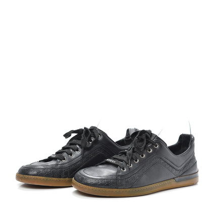 Gucci Guccissima Mens Sneakers 8.5 Black 3 of 6