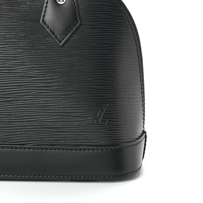 Louis Vuitton Epi Alma BB Black 7 of 13