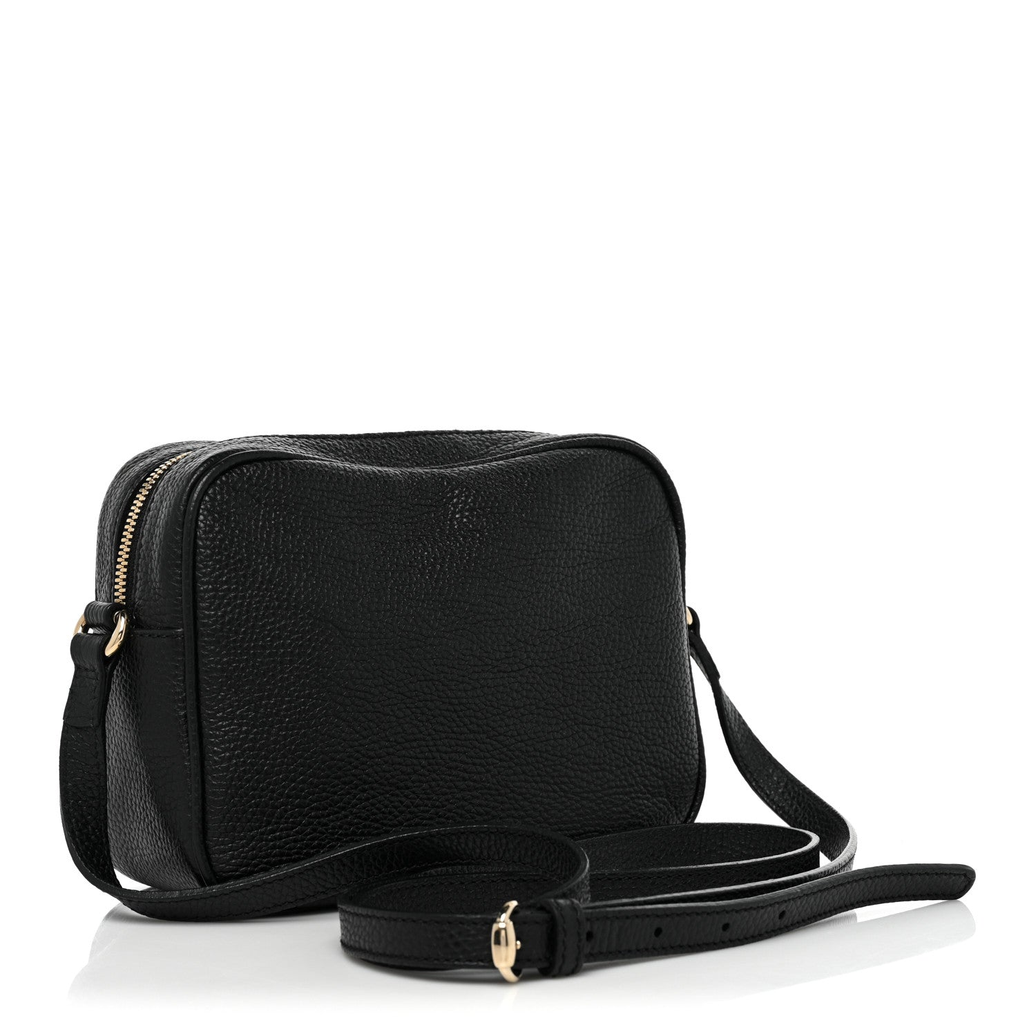 Gucci Pebbled Calfskin Small Soho Disco Bag Black 3 of 10