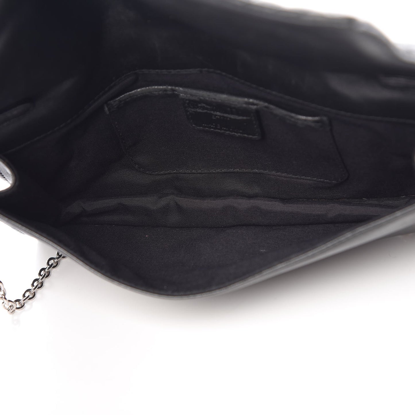 Lambskin Cannage Lady Dior Convertible Clutch Black