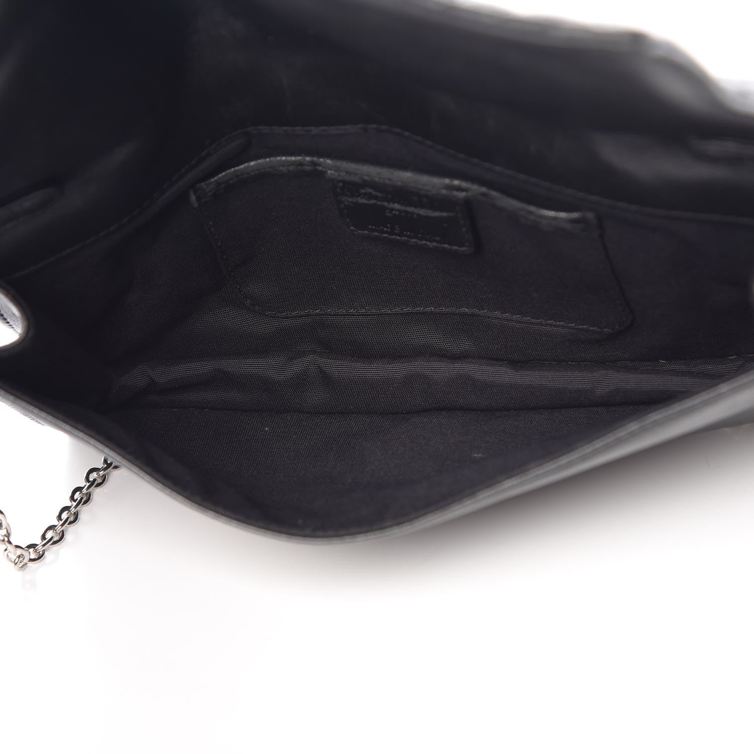 Christian Dior Lambskin Cannage Lady Dior Convertible Clutch Black 5 of 7