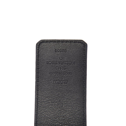 Louis Vuitton Damier Graphite Calfskin 40mm LV Initiales Reversible Belt 100 40 Black 4 of 6