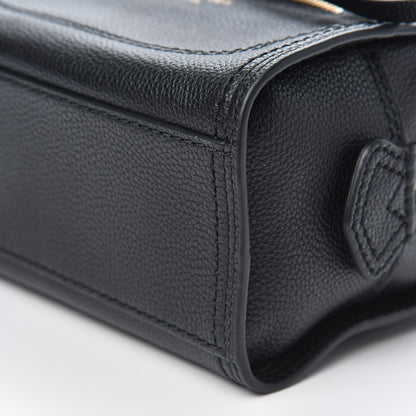 Marc Jacobs Textured Calfskin Mini Cruiser Convertible Satchel Black 8 of 8