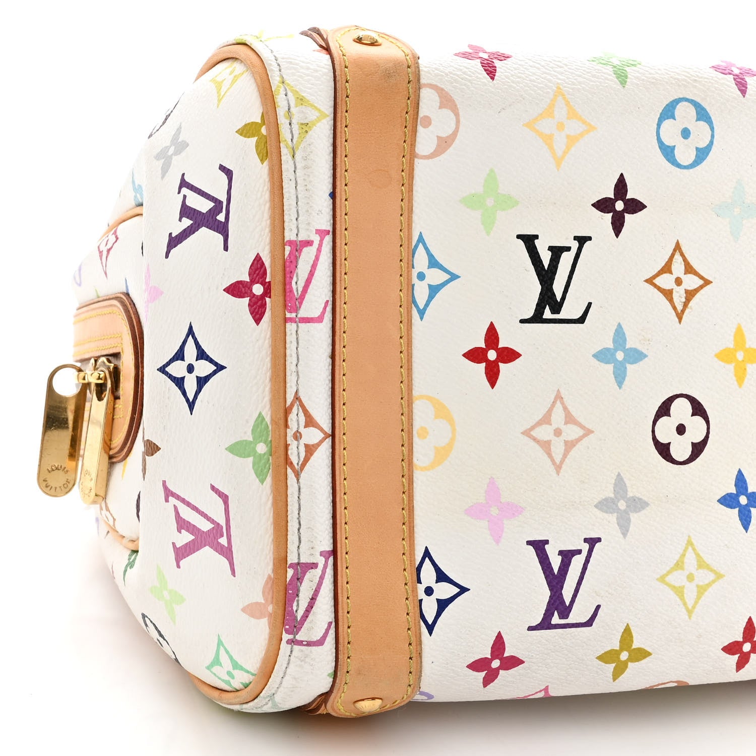 Louis Vuitton Monogram Multicolor Priscilla White 8 of 18