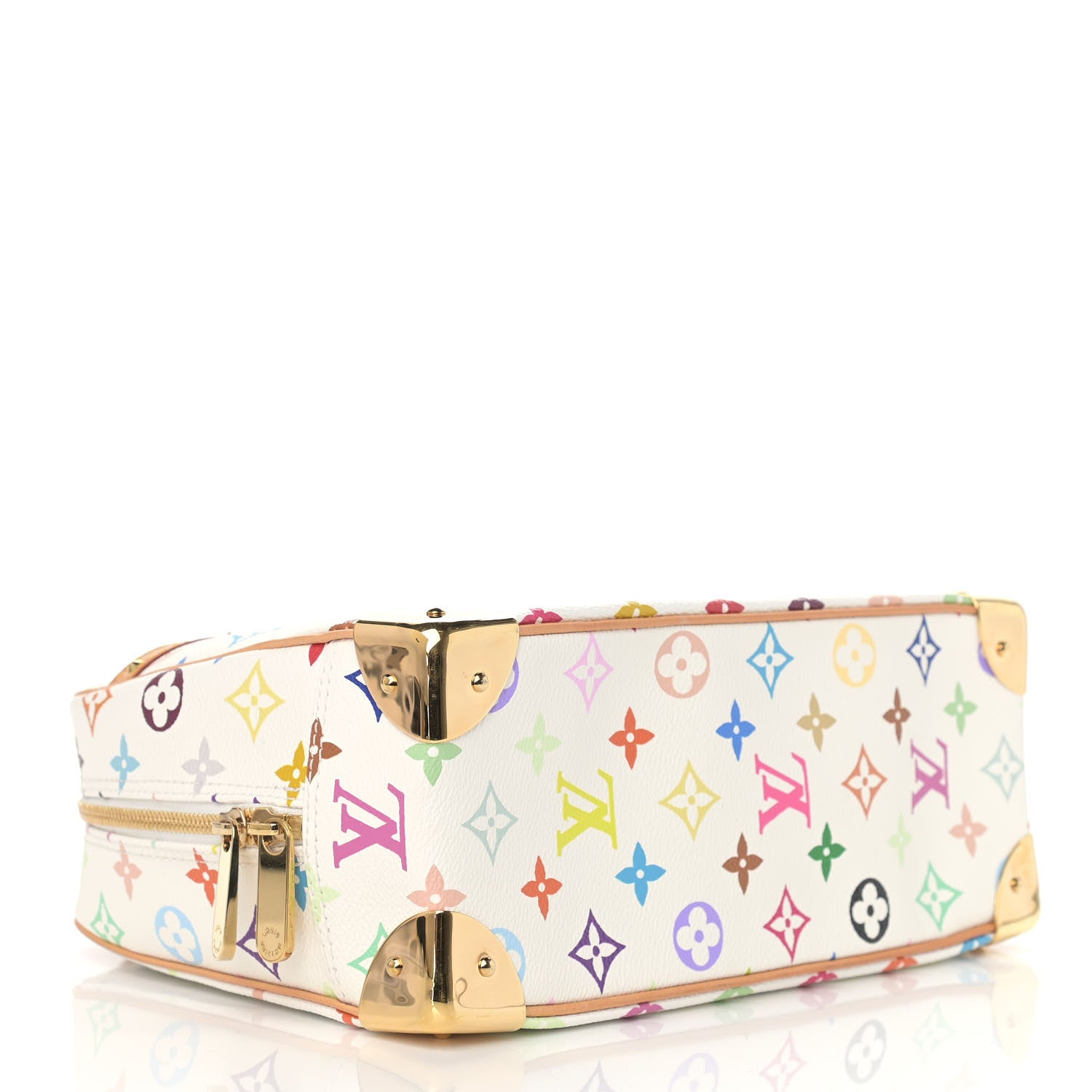 Louis Vuitton Monogram Multicolor Trouville White 3 of 8
