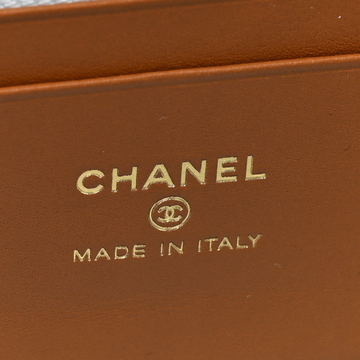Chanel Washed Denim Calfskin Quilted Top Handle Slim Vanity Case With Chain Blue Brown 6 of 11