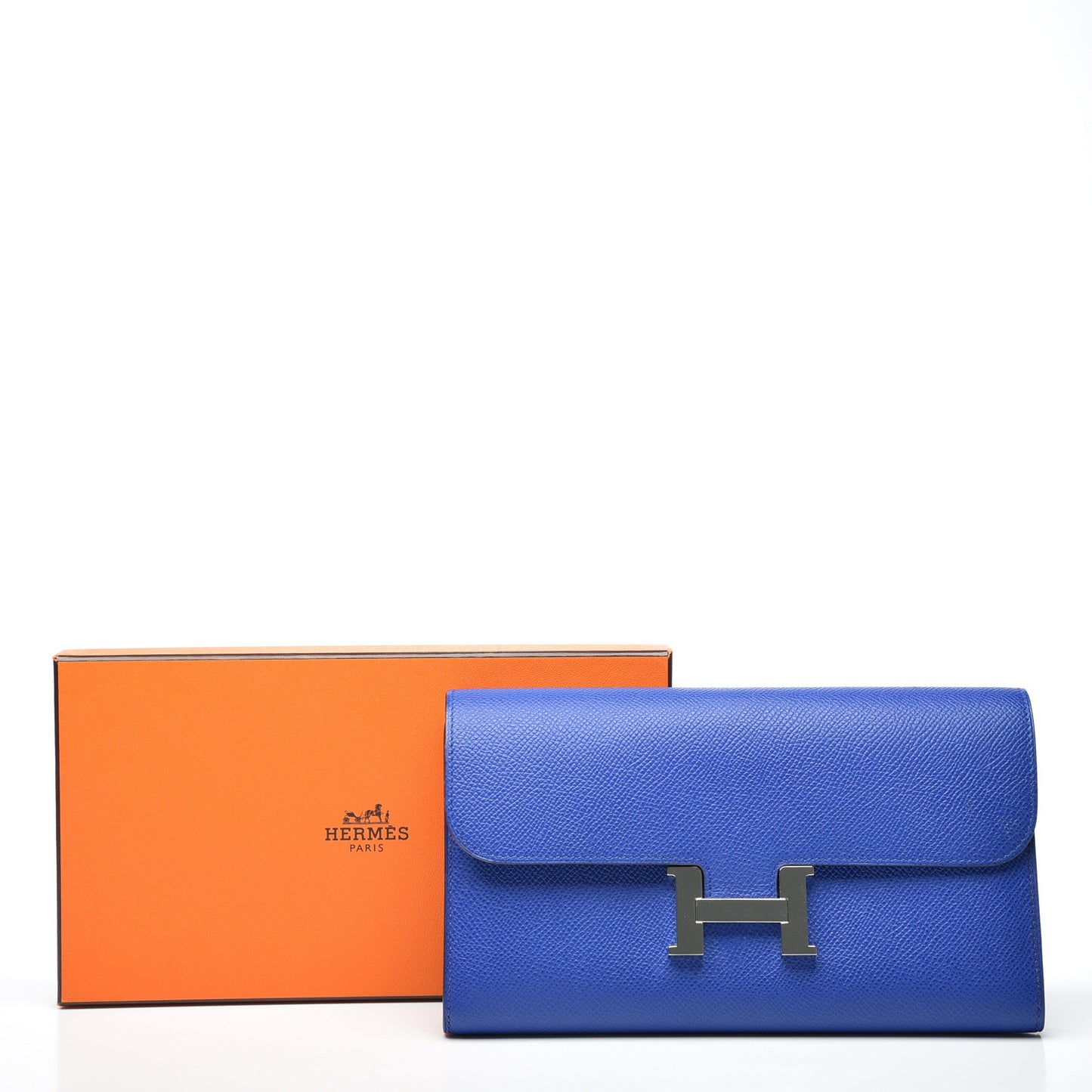 Epsom Constance Long Wallet Bleu Electrique