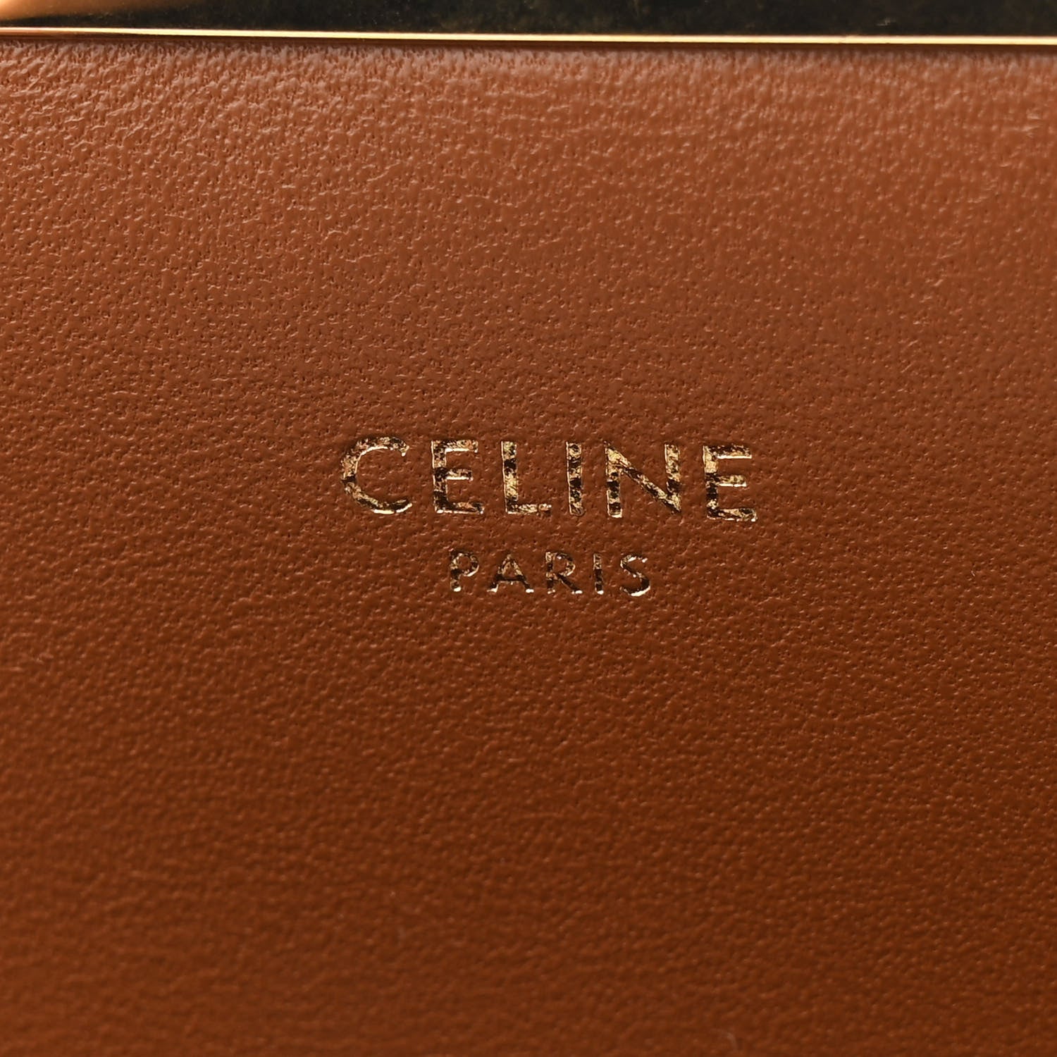 Celine Calfskin Triomphe Canvas Teen Triomphe Bag White 7 of 11