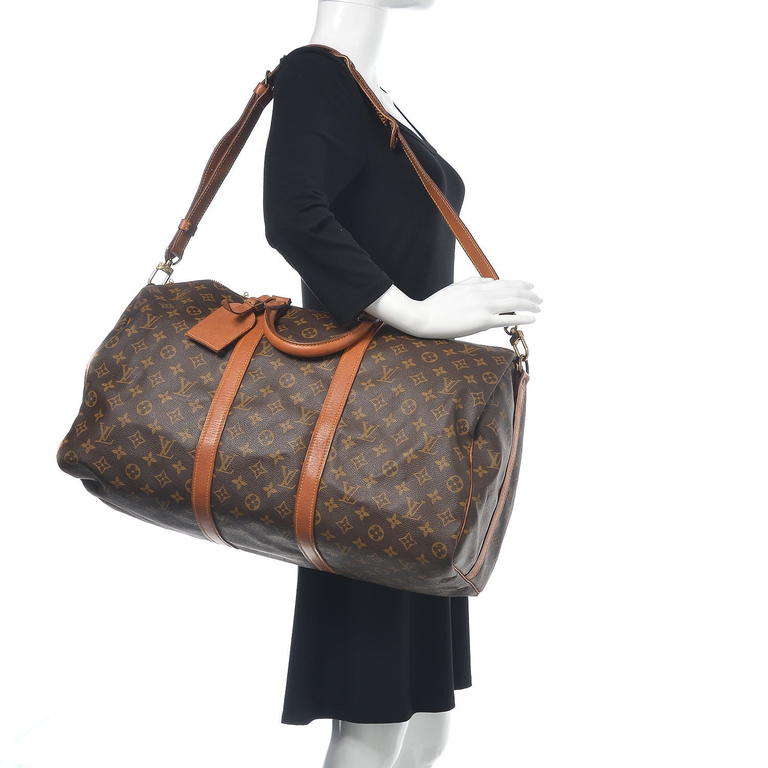 Louis Vuitton Monogram Keepall Bandouliere 50 2 of 13