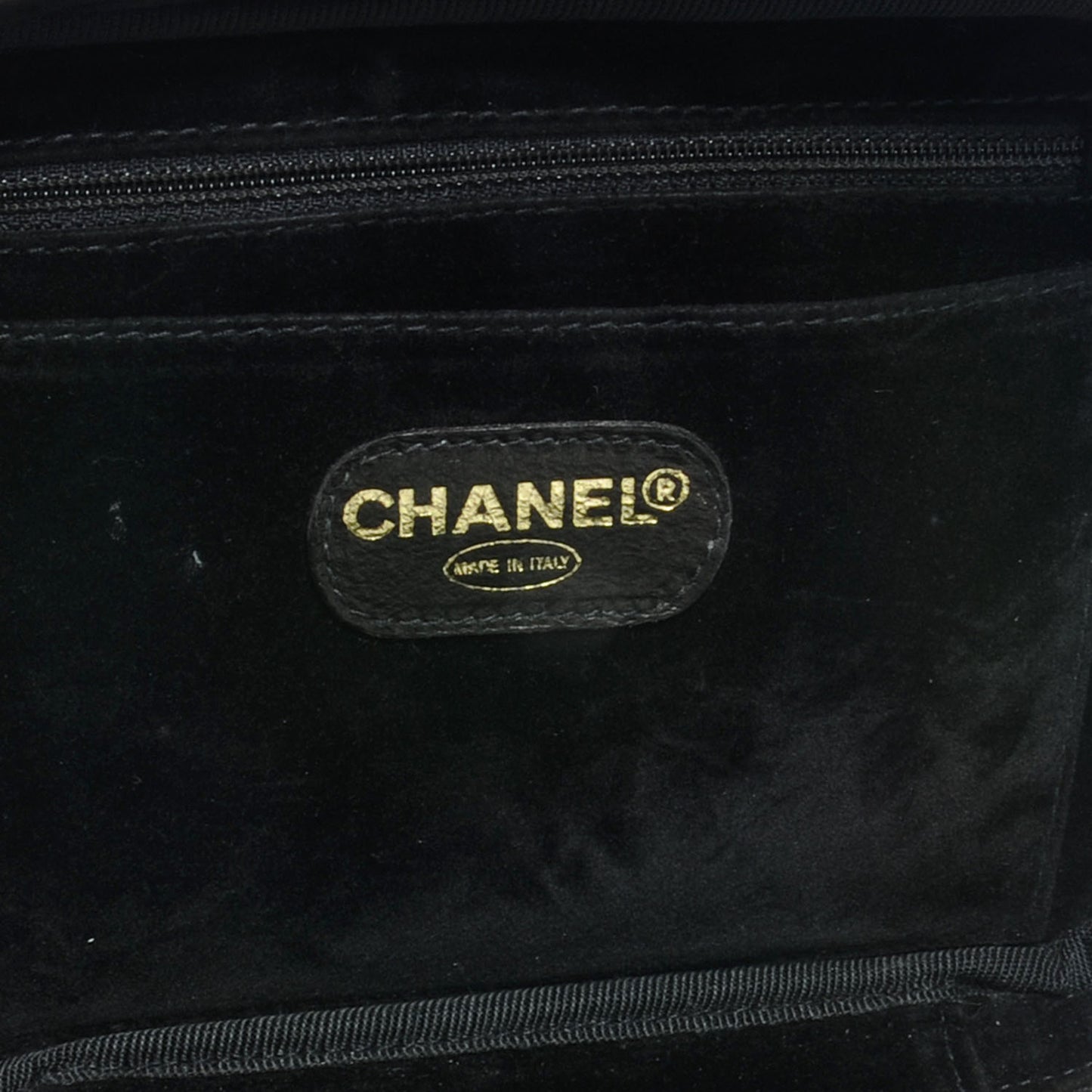 Patent Vanity Cosmetic Case Black