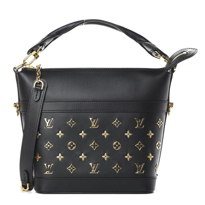 Louis Vuitton Calfskin Monogram Cruiser PM Black 1 of 12